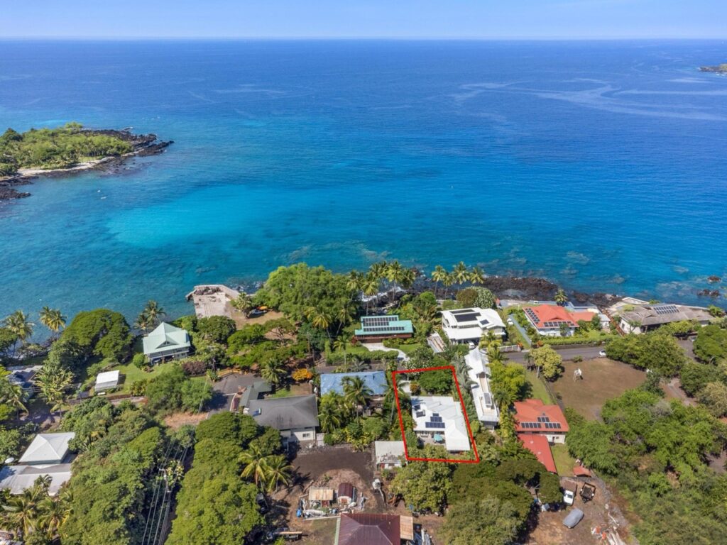 Keala Kai vacation rental beside Kealakekua Bay