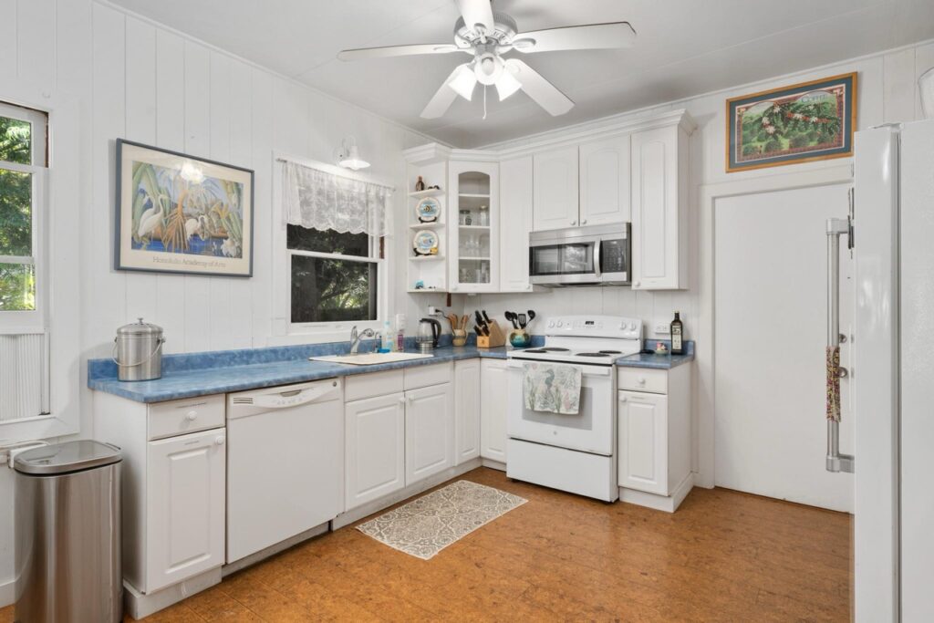 Kitchen cabinetry and appliances